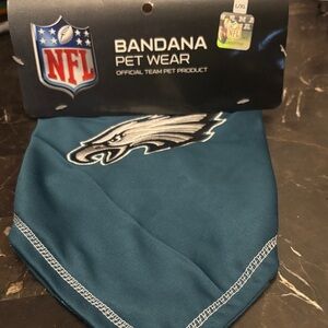 NFL Teal Bandana pet wearTeam Logo